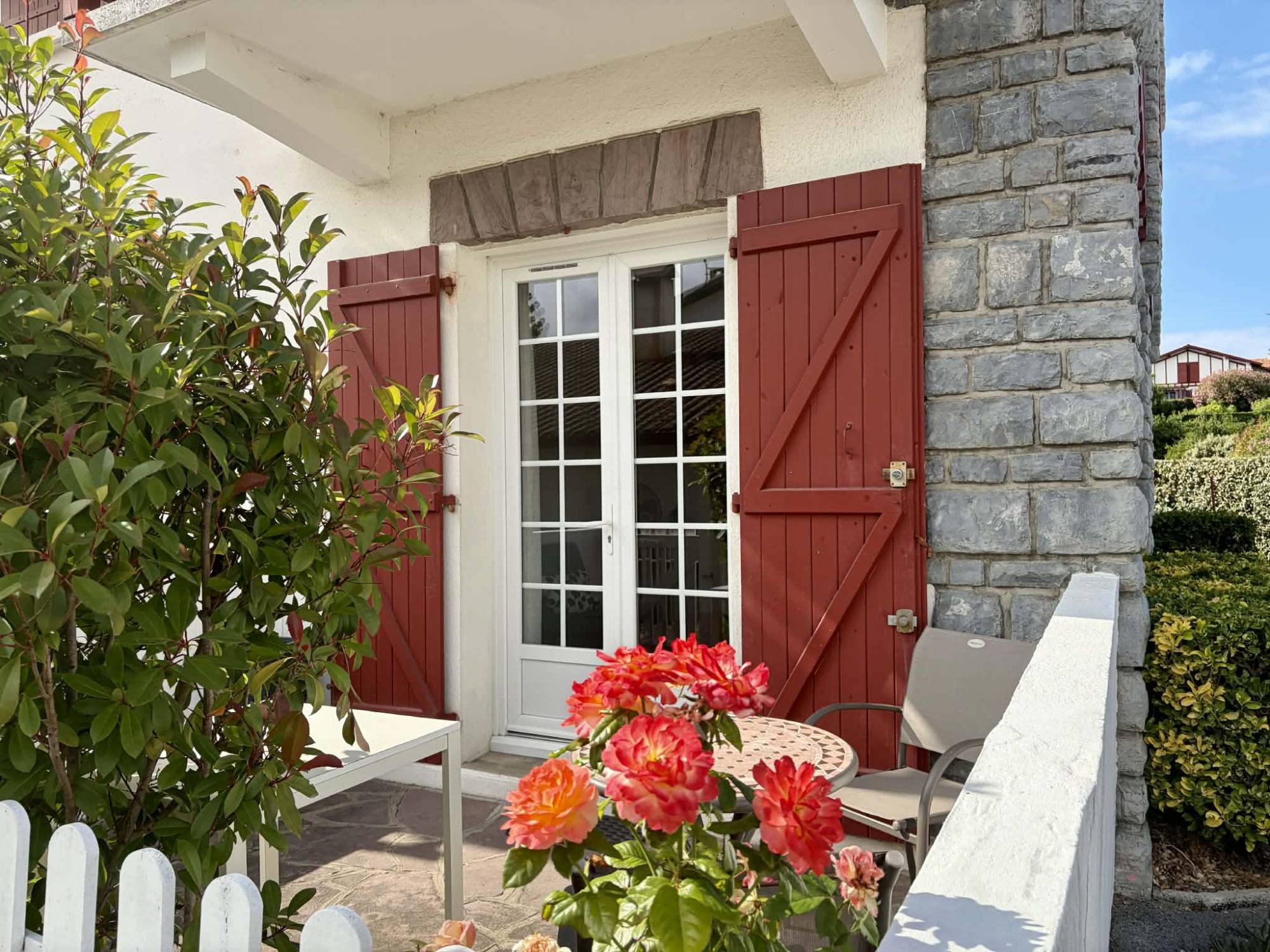 Appartement avec parking et terrasse, proche plage de Socoa